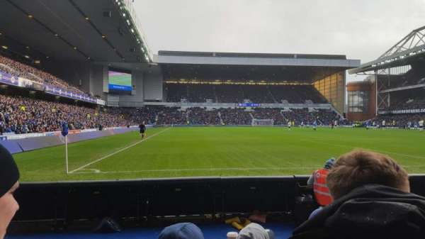 Ibrox Stadium, section: BF5, row: D, seat: 151