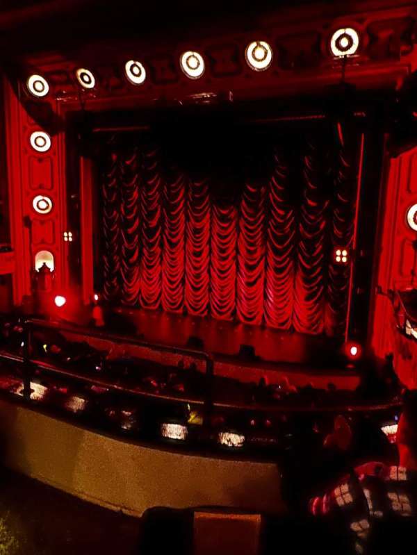 Studebaker Theatre, section: Balcony, row: BB, seat: 2