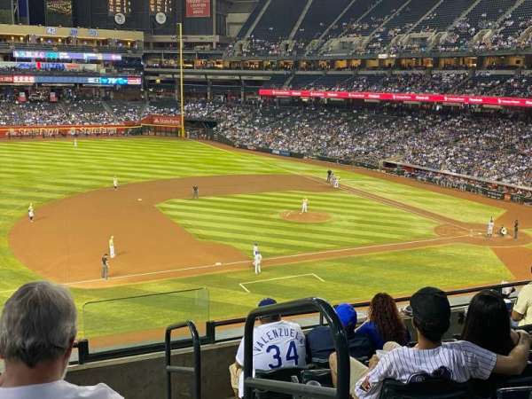 Chase Field, section: 214, row: 6, seat: 1