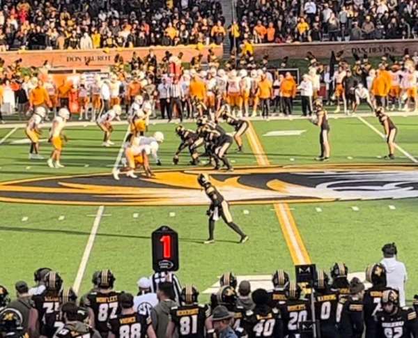 Faurot Field, section: 120, row: 15, seat: 4