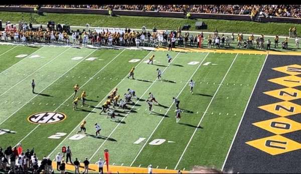 Faurot Field, section: 313, row: 3, seat: 1