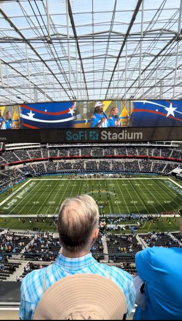 SoFi Stadium, section: 414, row: 2