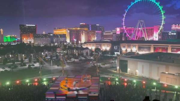 The Sphere, Vegas, section: 207, row: 13, seat: 5
