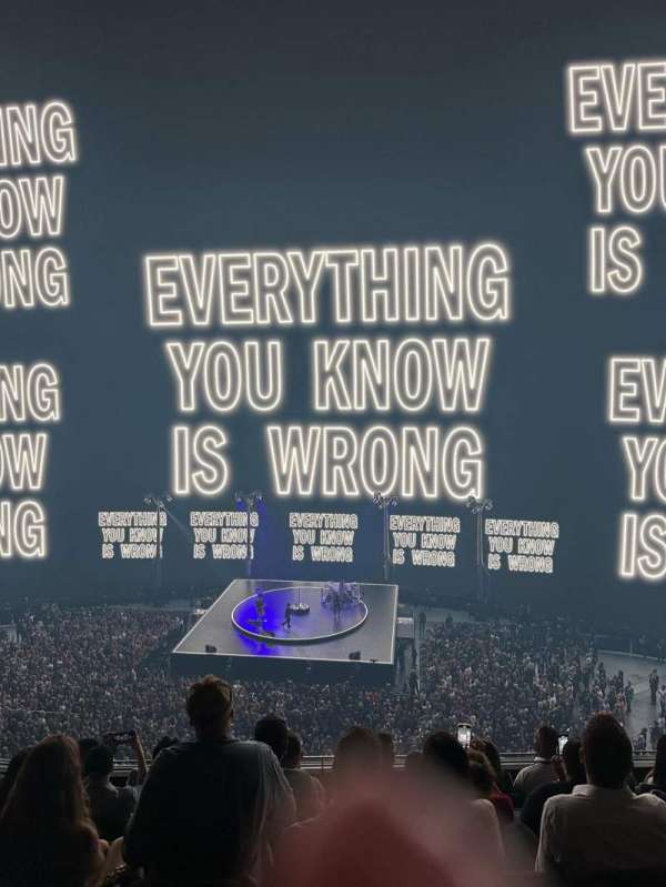 The Sphere, Vegas, section: 207, row: 13, seat: 5