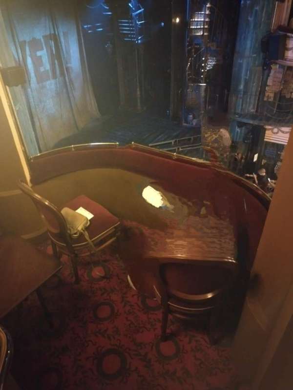 Gielgud Theatre, section: Box B, seat: 2