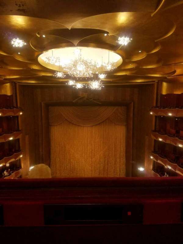 Metropolitan Opera House - Lincoln Center, section: Family Circle C, row: A, seat: 110