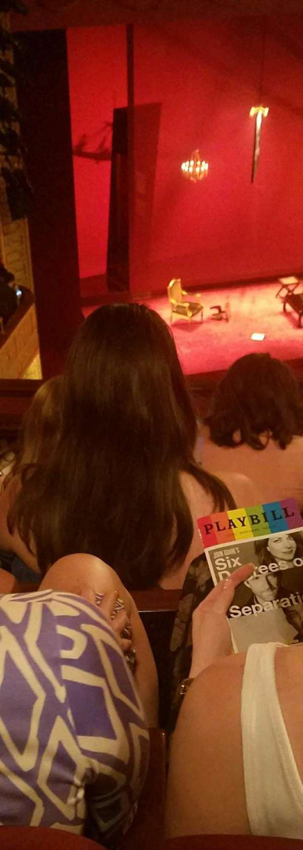Barrymore Theatre, section: Rear Mezzanine L, row: E, seat: 15