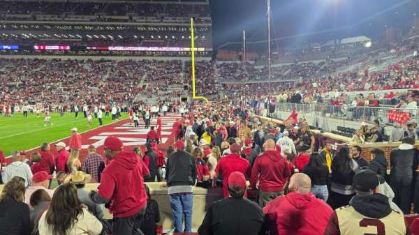 Gaylord Memorial Stadium, section: 1, row: 8, seat: 16