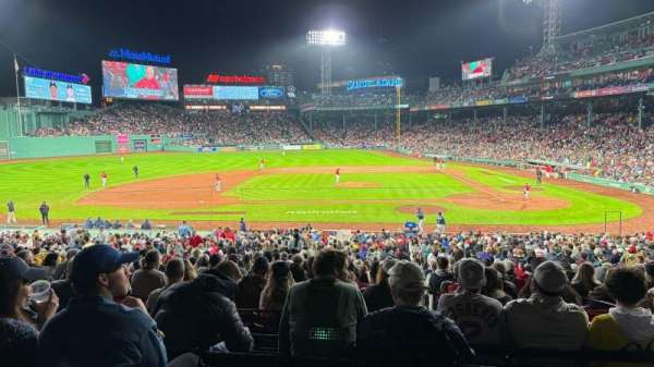 Fenway Park, section: Grandstand 25, row: 5, seat: 10