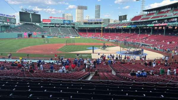 Fenway Park, section: Grandstand 25, row: 8, seat: 13