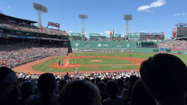 Fenway Park, section: Grandstand 17, row: 5, seat: 13