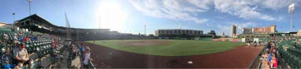 Parkview Field, section: 101, row: C, seat: 14
