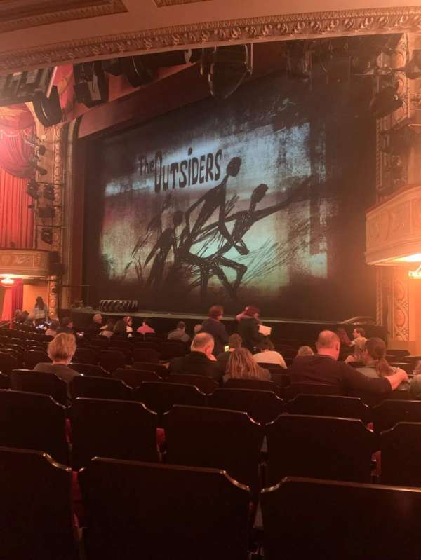 Bernard B. Jacobs Theatre, section: Orchestra R, row: M, seat: 20