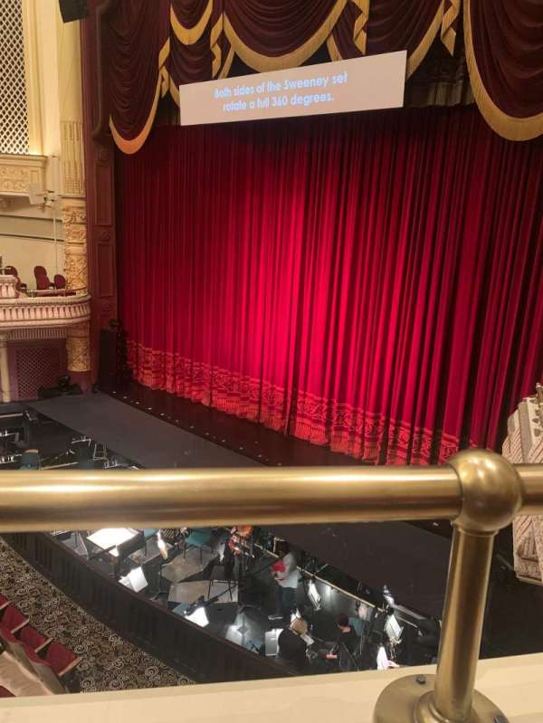 Capitol Theatre, Salt Lake City, section: Grand Tier, row: 2a, seat: 35