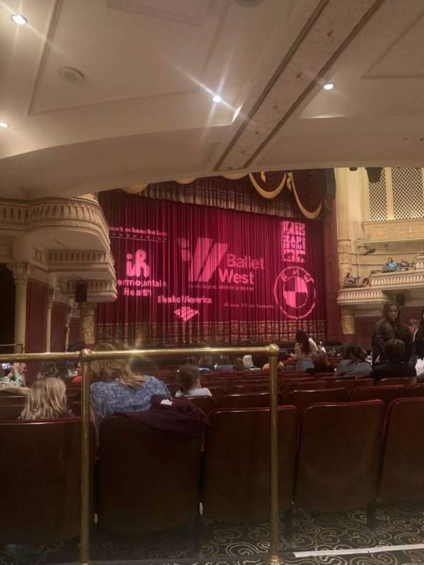 Capitol Theatre, Salt Lake City, section: Orchestra L, row: P, seat: 124
