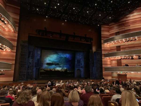 Eccles Theater, section: Orchestra L, row: SS, seat: 108