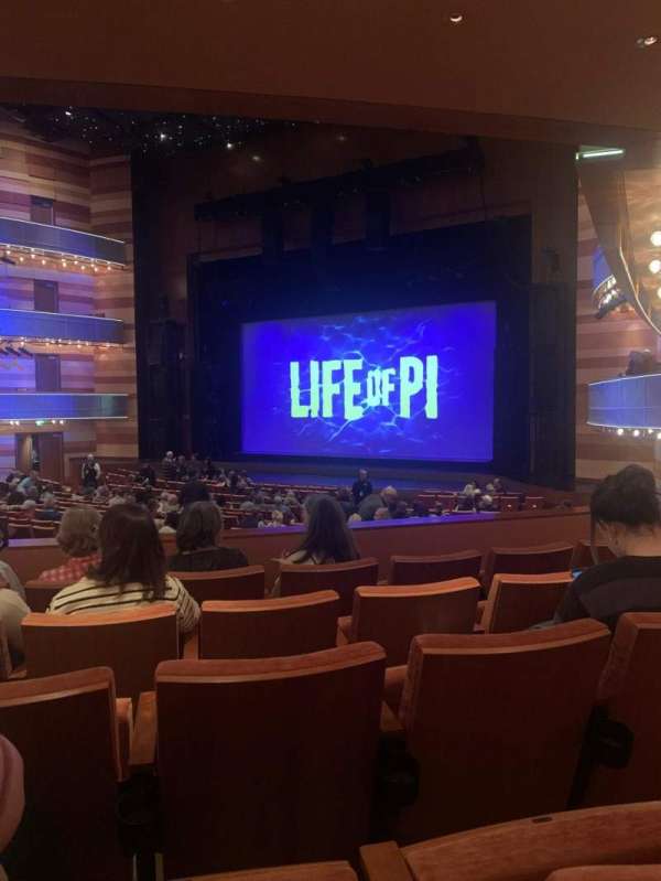 Eccles Theater, section: Orchestra R, row: WW, seat: 129