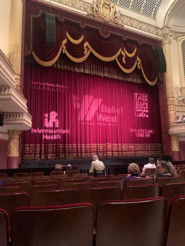 Capitol Theatre, Salt Lake City, section: Orchestra L, row: K, seat: 112