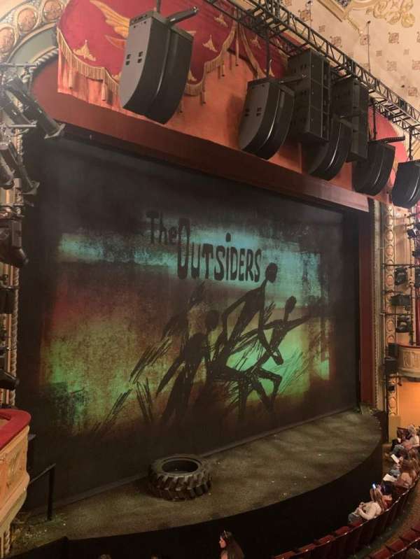 Bernard B. Jacobs Theatre, section: Mezzanine L, row: A, seat: 19
