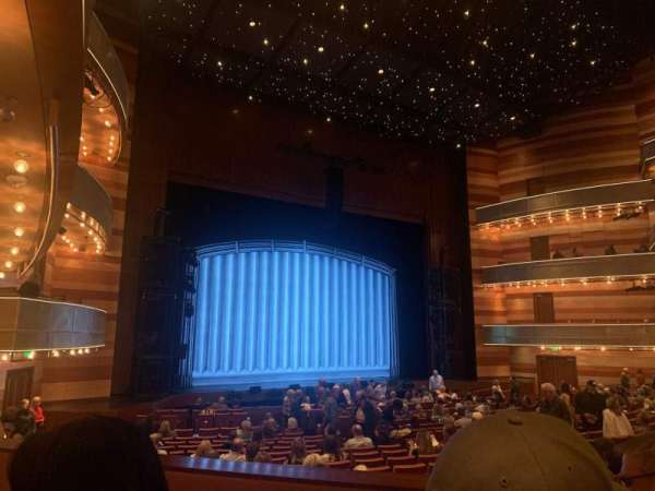 Eccles Theater, section: Orchestra L, row: UU, seat: 130