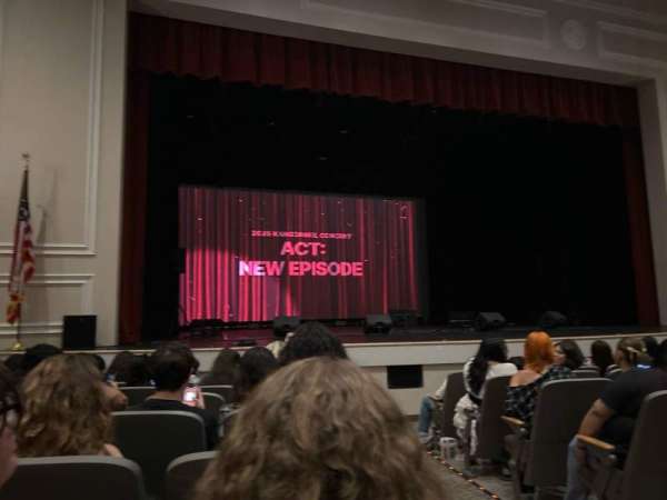 Madison Center for the Arts, section: Orchestra, row: G, seat: 23