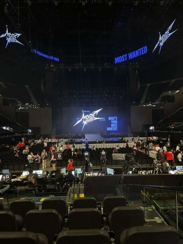 Intuit Dome, section: Main 1, row: 2, seat: 15