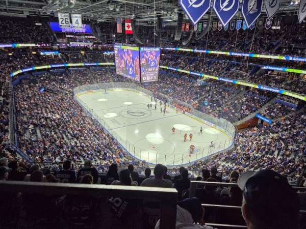Benchmark International Arena, section: 311, row: G, seat: 7