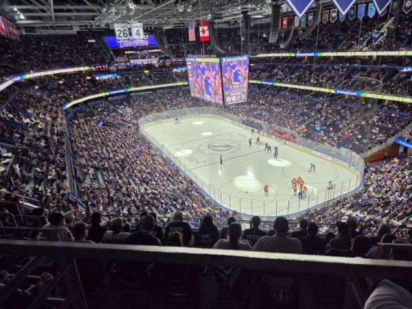 Benchmark International Arena, section: 311, row: G, seat: 8
