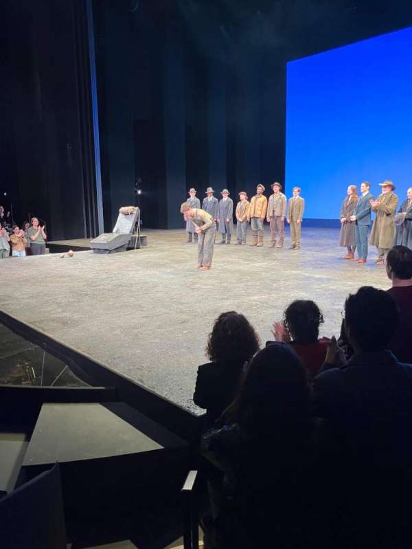 Vivian Beaumont Theater, section: Orchestra R, row: F, seat: 501