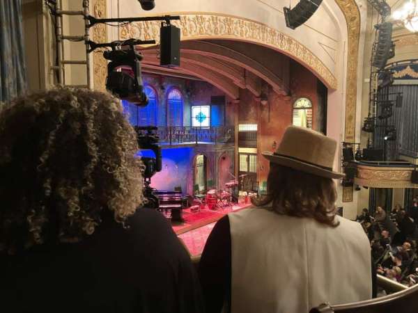 Gerald Schoenfeld Theatre, section: Box F, row: 2, seat: 4