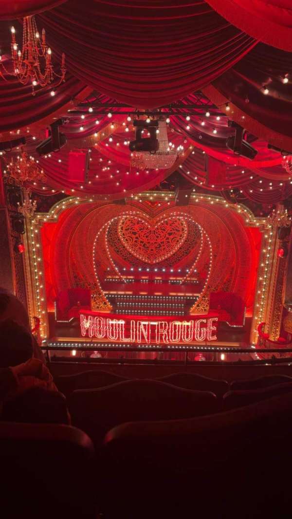 Piccadilly Theatre, section: Grand Circle, row: D, seat: 16