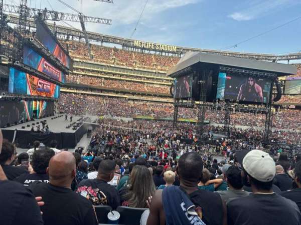 MetLife Stadium, section: 142, row: 25, seat: 17