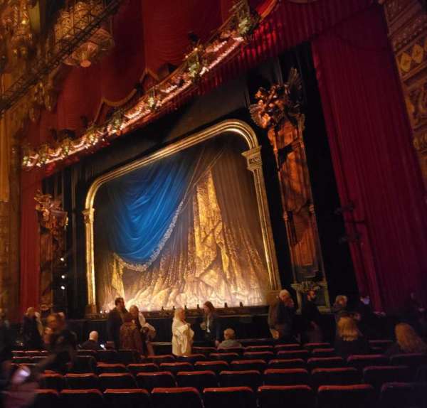 The Fabulous Fox Theatre, St. Louis, section: Orchestra 5, row: K, seat: 26