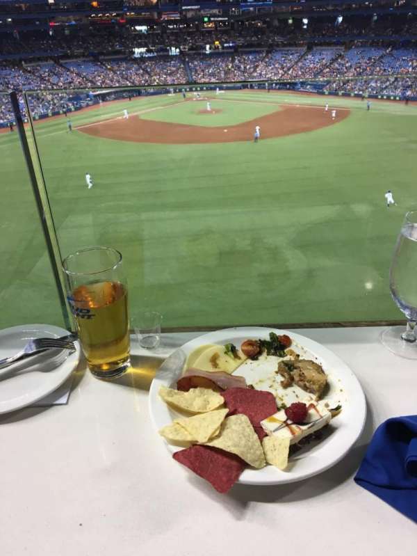 Rogers Centre, section: Sightlines Restaurant, row: A, seat: 42