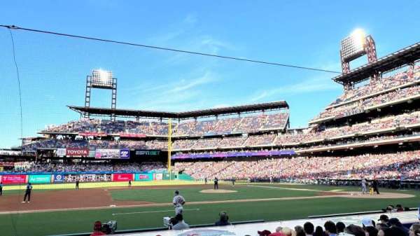 Citizens Bank Park, section: 131, row: 8, seat: 15