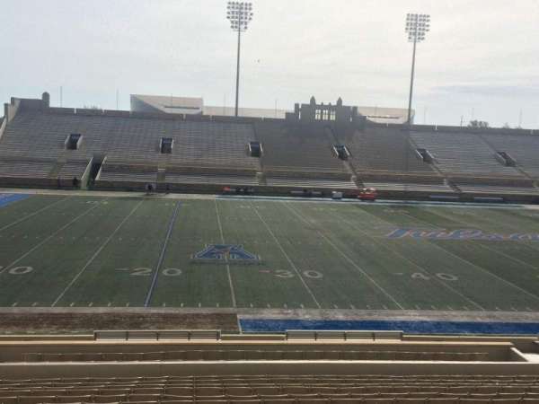 H. A. Chapman Stadium, section: 119, row: 15, seat: 22