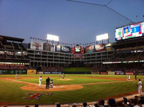 Globe Life Park in Arlington, section: 25L, row: 6, seat: 21