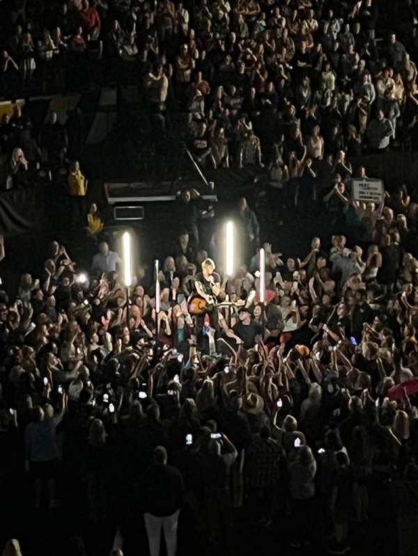 Bridgestone Arena, section: 205, row: E, seat: 2