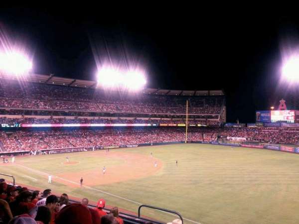 Angel Stadium, section: 343, row: F, seat: 5