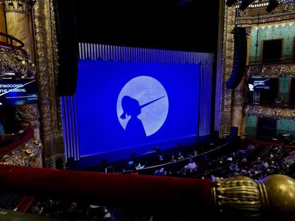 Emerson Colonial Theatre, section: Dress Circle L, row: A, seat: 7