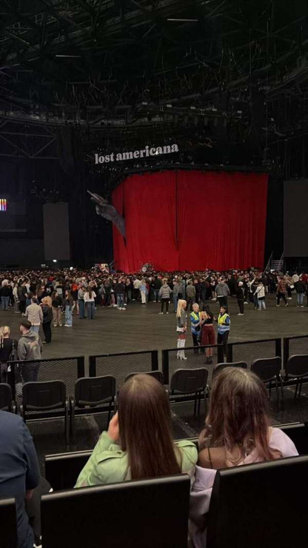 OVO Hydro, section: 056, row: G, seat: 158