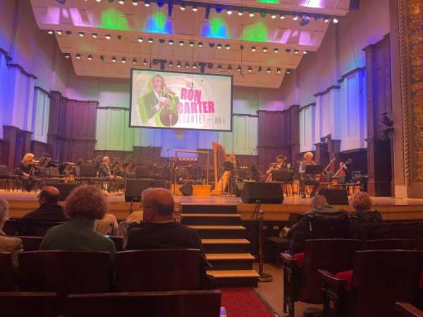 Orchestra Hall, Detroit, section: Main floor center, row: G, seat: 2