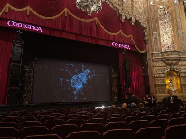 Fox Theatre, Detroit, section: Floor 3, row: N, seat: 302