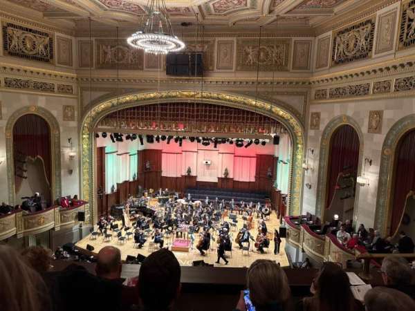 Orchestra Hall, Detroit, section: Dress circle, row: D, seat: 15