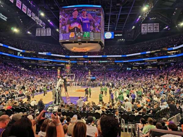 Mortgage Matchup Center, section: 108, row: 9, seat: 1
