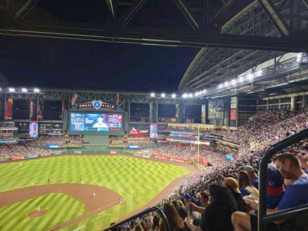 Chase Field, section: 314, row: 21, seat: 2
