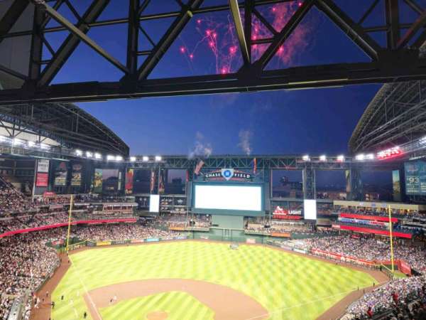 Chase Field, section: 314, row: 21, seat: 2