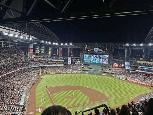 Chase Field, section: 314, row: 21, seat: 1