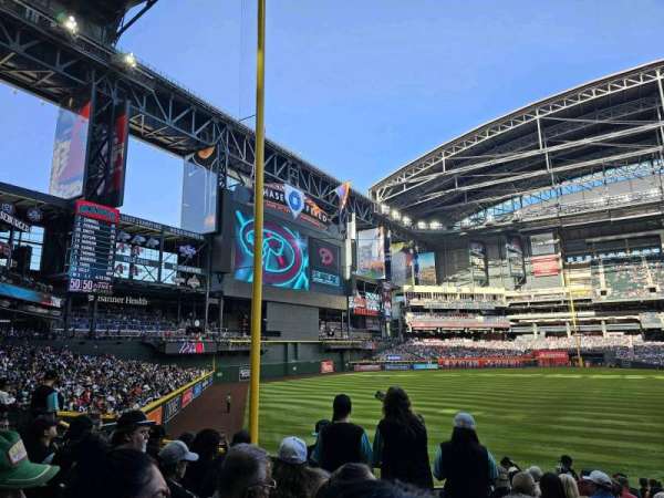 Chase Field, section: 136, row: 29, seat: 2