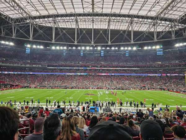 State Farm Stadium, section: 129, row: 35, seat: 14
